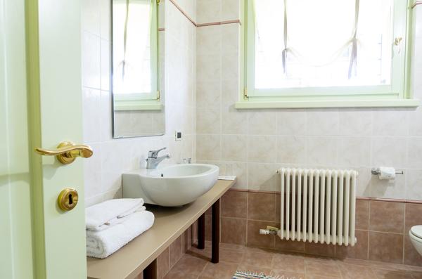 The bathroom